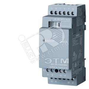 Модуль расширения 24В 4 DI/4 DO для LOGO! 8 (6ED1055-1CB00-0BA2) - SIEMENS