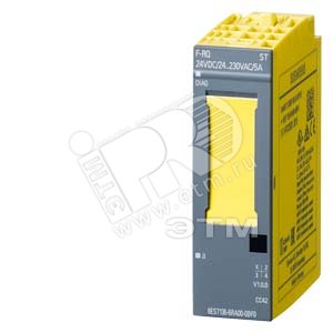 6ES7136-6RA00-0BF0 SIMATIC DP.ЭЛЕКТРОННЫЙ МОДУЛЬ ДЛЯ ET200SP.1 F-RQ ST. 24 В/ 230В/5 А.20 ММ ШИРИНОЙ - SIEMENS