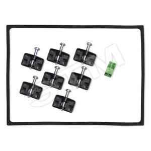 SIMATIC TP070/ TP170 MICRO/ TP170/ OP170B/ OP270-6/ TP270-6/ MP270B-6 TOUCH, СЕРВИСНЫЙ ПАКЕТ. КОМПЛЕКТ ЗАП. ЧАСТЕЙ: МОНТАЖНЫЕ ПРОКЛАДКИ 7 ПРУЖИННЫХ ФИКСАТОРОВ КОРПУСА СЪЕМНЫЙ СОЕДИНИТЕЛЬ ДЛЯ ПОДКЛЮЧЕНИЯ ЦЕПЕЙ ПИТАНИЯ 2 КОМПЛЕКТА ЭТИКЕТОК ДЛЯ МАР - SIEMENS