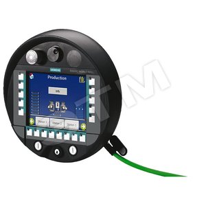 SIMATIC MOBILE PANEL 277, МОБИЛЬНАЯ ПАНЕЛЬ ОПЕРАТОРА С ВСТРОЕННОЙ КНОПКОЙ РАЗРЕШЕНИЯ РАБОТЫ И КНОПКОЙ ЭКСТРЕННОГО ОСТАНОВА, КОЛЕСИКОМ ПРОКРУТКИ, КЛЮЧОМ-ПЕРЕКЛЮЧАТЕЛЕМ, ДВУМЯ КНОПКАМИ С ПОДСВЕТКОЙ, КОНФИГУРИРОВАНИЕ В СРЕДЕ WINCC FLEXIBLE STANDARD - SIEMENS