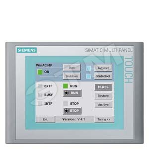 WINAC MP 2007 ПАКЕТ ДЛЯ SIMATIC MP377 19 TOUCH, СОСТОИТ ИЗ: SIMATIC MP377 19 TOUCH, WINAC MP 2007 ЭЛЕКТРОННЫЕ РУКОВОДСТВА НА CD (НЕМ., АНГЛ., ФР., КИТ.) ОДИНОЧНАЯ ЛИЦЕНЗИЯ НА USB-НАКОПИТЕЛЕ И ПУСТАЯ SD-КАРТА - SIEMENS