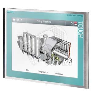 Мультипанель сенсорная SIMATIC MP 277 10‘ TOUCH нержавеющая фронтальная панель защитная мембрана дисплея IP66K EX 2/22 10.4‘ TFT-дисплей - SIEMENS