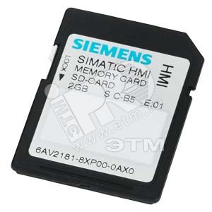 Карта памяти SD 512 МБ, для всех панелей MP177/277/377/ M. P. (мобильные панели) 277 и для WINCC FLE - SIEMENS