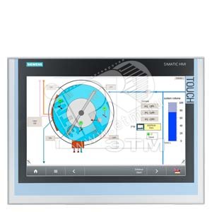 Тонкий клиент промышленный SIMATIC ITC1500 сенсорный широкоформатный экран 15‘ протоколы RDP/VNC/SMARTSERVER/WEB - SIEMENS