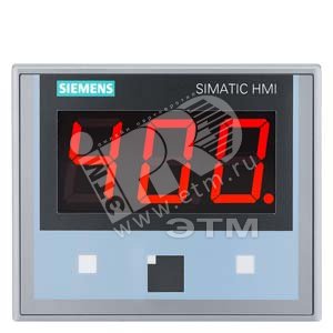 Модуль инфракрасный дисплейный 3х7-сегментный дисплей SIMATIC S7-1200 EMS400S IR-DU (6ES7292-0AA50-0AA0) - SIEMENS