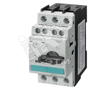 CIRCUIT-BREAKER SIZE S0, FOR THE TRANSFO PROTECTION, A-RES. 0.28...0.4 A, N-RES8.2A, SCREW CONNECTION, STANDARD SWITCH CAPACITY AUX. SWITCH TRANSV. 1NO+1NC - SIEMENS