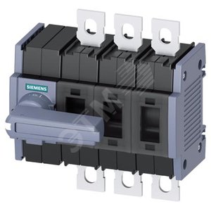 ВЫКЛЮЧАТЕЛЬ-РАЗЪЕДИНИТЕЛЬ 160A, ТР.2, 3-ПОЛ ФРОНТ.УПР. СЛЕВА КОМПЛЕКТНОЕ УСТР. С СЕРОЙ РУЧКОЙ ПЛОСКИ