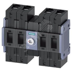 ВЫКЛЮЧАТЕЛЬ-РАЗЪЕДИНИТЕЛЬ 80A, ТР.2, 4-ПОЛ ФРОНТ.УПР. ПО ЦЕНТРУ БАЗ.БЛОК БЕЗ РУЧКИ РАМОЧНЫЕ КЛЕММЫ