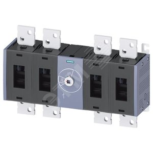 ВЫКЛЮЧАТЕЛЬ-РАЗЪЕДИНИТЕЛЬ 1600A, ТР.5, 4-ПОЛ ФРОНТ.УПР. ПО ЦЕНТРУ БАЗ.БЛОК БЕЗ РУЧКИ ПЛОСКИЕ КЛЕММЫ