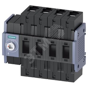 ВЫКЛЮЧАТЕЛЬ-РАЗЪЕДИНИТЕЛЬ 100A, ТР.2, 4-ПОЛ ФРОНТ.УПР. СЛЕВА БАЗ.БЛОК БЕЗ РУЧКИ РАМОЧНЫЕ КЛЕММЫ