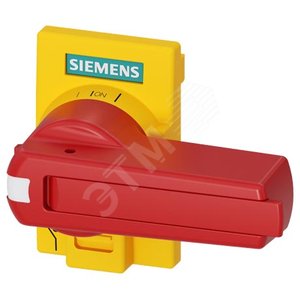 РУКОЯТКА ПРЯМОГО ПРИВОДА ЖЕЛТО-КРАСНЫЙ ДЛЯ ТИПОРАЗМЕРА 1 - SIEMENS