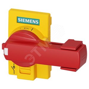 РУКОЯТКА ПРЯМОГО ПРИВОДА ПЛОСКОГО ТИПАDIN43880 ЖЕЛТО-КРАСНЫЙ ДЛЯ ТИПОРАЗМЕРА 1 - SIEMENS