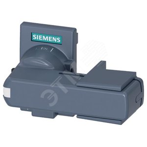 РУКОЯТКА ПРЯМОГО ПРИВОДА ПЛОСКОГО ТИПА DIN43880 СЕРЫЙ ДЛЯ ТИПОРАЗМЕРА 2 - SIEMENS