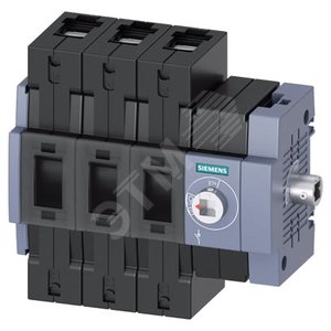 Выключатель-разъединитель 690В 100А трехполюсный, коммутационный привод справа, IP20