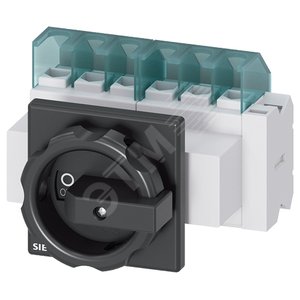 ГЛАВНЫЙ ВЫКЛЮЧАТЕЛЬ 6-ПОЛЮСНЫЙ IU=25, P/AC-23A ПРИ 400V=9,5KW 1НО+1НЗ, ПЕРЕДНЕГО КРЕПЛЕНИЯ КРЕПЛЕНИЕ