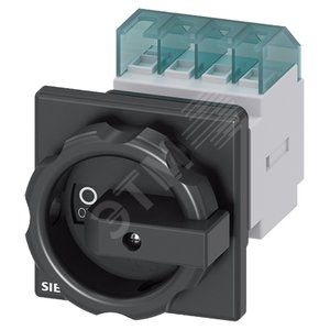 ГЛАВНЫЙ/АВАРИЙНЫЙ ВЫКЛЮЧАТЕЛЬ 4-ПОЛЮСНЫЙ IU=16, P/AC-23A ПРИ 400V=7,5KW ПЕРЕДНЕГО КРЕПЛЕНИЯ КРЕПЛЕНИ