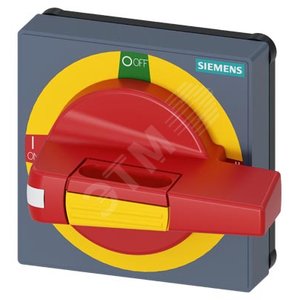 РУЧКА С НАКЛ. АВАРИЙНАЯ РАЗМЕР 75X75, ДЛЯ ВАЛ 8X8, I-0-II