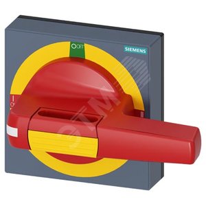 РУЧКА С НАКЛ. АВАРИЙНАЯ РАЗМЕР 100X100, ДЛЯ ВАЛ 8X8, I-0-II