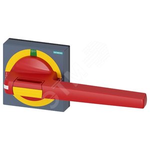 РУЧКА С НАКЛ. АВАРИЙНАЯ РАЗМЕР 100X100, ДЛЯ ВАЛ 10X10, I-0-II