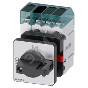 Главный выключатель 3-пол. + N, lu 40A рабоч.коммутация при AC-23 A при 400В 15,0кВт фронт уст. базо