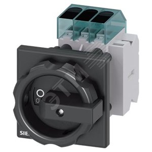 Главный выключатель 3-пол., Iu 63A рабоч.коммутация при AC-23 A при 400В 22,0кВт фронт уст. базовая