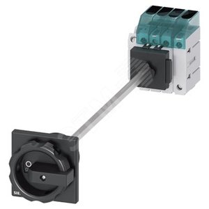 Главный выключатель 3-пол. + N, lu 63A рабоч.коммутация при AC-23 A при 400В 22,0кВт панель уст. баз