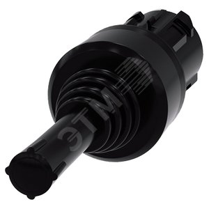 Актуатор координатного переключателя 22мм, круглая, пластик, черный