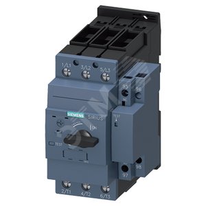 Выключатель автоматический для защиты этрансформаторов, типоразмер S2, регулируемый расцепитель перегрузки 35-45А, уставка расцепителя максимального тока 922A, винтовые клеммы, стандартная коммутационная стойкость