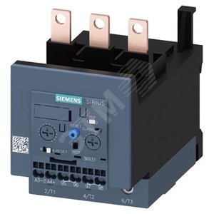 Реле перегрузки 12,5-50 A для защиты электродвигателя, типоразмер S3, класс 5E-30E, монтаж на контак