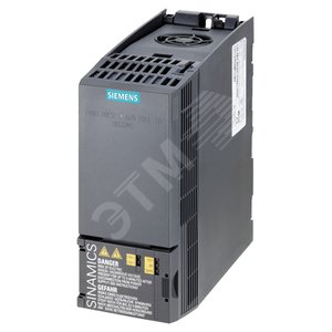SINAMICS G120C RATED POWER 0,75KW WITH 150%       OVERLOAD FOR 3 SEC 3AC380-480V +10/-20% 47-63HZ   INTEGRATED FILTER CLASS A I/O-INTERFACE: 6DI,     2DO,1AI,1AO SAFE TORQUE OFF INTEGRATED FIELDBUS:  PROFIBUS-DP PROTECTION: IP20/ UL OPEN TYPE SI - SIEMENS