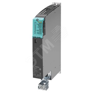 Модуль SINAMICS S120 SINGLE MOTOR MODULE INPUT: DC600V OUTPUT: 3AC 400V, 30A FRAME SIZE: BOOKSIZE   C-TYPE INTERNAL AIR COOLING OPTIMIZED PULSE SAMPLEAND SUPPORT OF THE EXTENDED SAFETY INTEGRATED     FUNCTIONS INCL. DRIVE-CLIQ CABLE