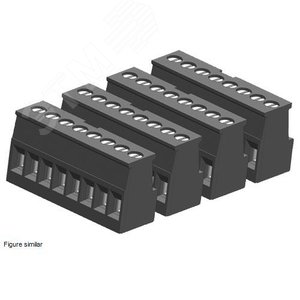 SIMATIC S7-1200, spare part, I/O terminal block   tin-coated, in push-in design, for CPU 1211C/1212Con output side (4 units with 8 pins each) - SIEMENS