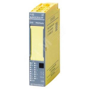Модуль отказобезопасных дискретных выходов SIMATIC DP 8 F-DQ X DC 24V/0,5 PP ширина 15 мм