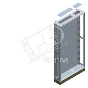 ШКАФ РАСПРЕД.A630U IP30/55 H1600 W900 D250 (8GK2325-5KK43) - SIEMENS