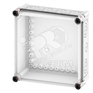 ПУСТОЙ КОРПУС W. MOUNT. PLATE AND COVER,TRANSPARENT РАЗМЕР 2.5, MOUNTING DEPTH 185 MM COMPRISES 8HP1107+8HP1247+8HP6307 - SIEMENS