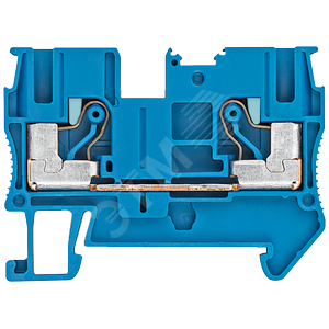 THROUGH TYPE TERMINAL BLOCK IPO-TECHNOLOGY, 6MM2 WIDTH 8,2 MM, BLUE 1000V 2 CLAMPING POINTS - SIEMENS