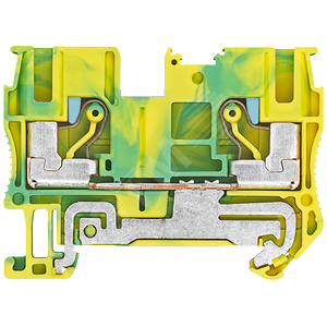 PE-TERMINAL BLOCK IPO-TECHNOLOGY, 6MM2 BREITE 8,2 MM, YELLOW-GREEN 2 CLAMPING POINTS - SIEMENS