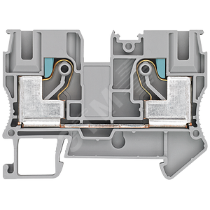THROUGH TYPE TERMINAL BLOCK IPO-TECHNOLOGY, 6MM2 WIDTH 10,2 MM, GREY 1000V 2 CLAMPING POINTS - SIEMENS