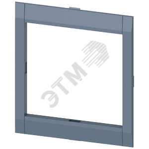 ДЕКОРАТИВНАЯ НАКЛАДКА 104,6 X 100,8 MM (W X H) ПРИНАДЛЕЖНОСТЬ ДЛЯ 3-ПОЛ. 3VA2 100/160/250 С ДОСТУПОМ К TMTU - SIEMENS