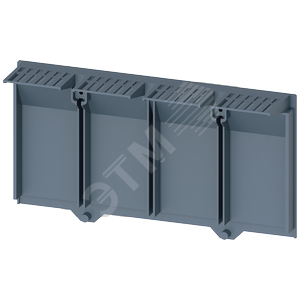 ИЗОЛИРУЮЩАЯ ПЛАСТИНА УДЛИНЁНН. 4-ПОЛ. 1 ШТ. ПРИНАДЛЕЖНОСТЬ ДЛЯ 3VA2 100/160/250