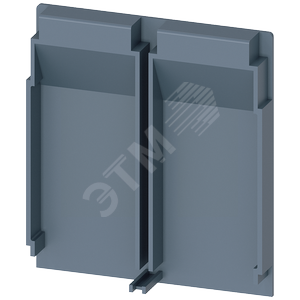 ИЗОЛИРУЮЩАЯ ПЛАСТИНА УДЛИНЁНН. 2-ПОЛ. 1 ШТ. ПРИНАДЛЕЖНОСТЬ ДЛЯ 3VA1 160