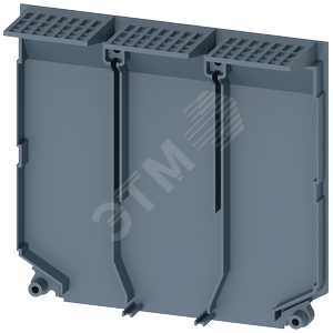 ИЗОЛИРУЮЩАЯ ПЛАСТИНА РАСШИРЕНН. 3-ПОЛ. 1 ШТ. ПРИНАДЛЕЖНОСТЬ ДЛЯ 3VA1 100/160