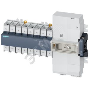 ДИСТ.УПРАВЛ.ПЕРЕКЛ.НАГРУЗКИ RTSE, 160A, 4-ПОЛ ФРОНТ.УПРАВЛ.БЛОК С ПРЯМ.ПРИВОД ДВОЙНОЕ 230В ПИТАНИЕ Р