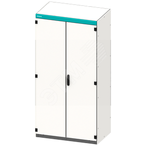 SIVACON sicube, unequipped, empty enclosure, IP40, H: 2200 mm, W: 900 mm, D: 1000 mm - SIEMENS
