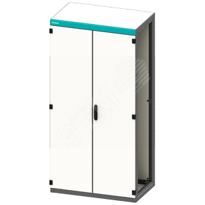 SIVACON sicube, unequipped, empty enclosure, without side walls, IP55, H: 2000 mm, W: 1200 mm, D: 400 mm - SIEMENS