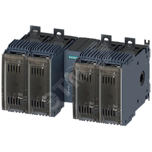 Выключатель-разъединитель предохранительный 125A тр-2 4-пол для LV HRC предохранителей тр-000 и 00 переднее управление центр базовый блок без ручки плоские клеммы