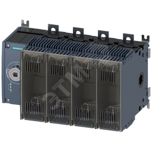 ПРЕДОХРАНИТЕЛЬНЫЙ ВЫКЛЮЧАТЕЛЬ-РАЗЪЕДИНИТЕЛЬ 250A, ТИПОРАЗМЕР 3, 4-ПОЛ FOR LV HRC ПРЕДОХРАНИТЕЛЬ ТИПО