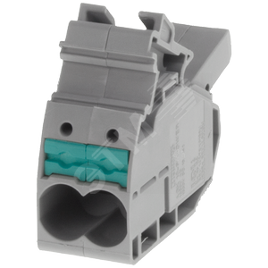 TAP-OFF 1POL 10MM2 FOR 50,95 AND 150 mm2 IPO IN-PUSH-OUT CONNECTION GREY - SIEMENS
