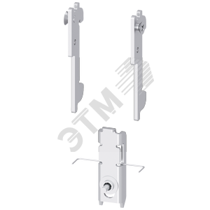 Установочный комплект для уст. на стандрантную рейку для ТР NH00, 1-пол