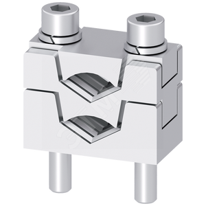 Призматическая клемма двойная 2 х 70 - 150mm2, для ТР NH1 1-пол. С плоскими клеммами